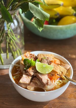 Hình của món Bún Riêu Cua.