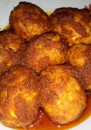 Foto resep Telur balado sederhana