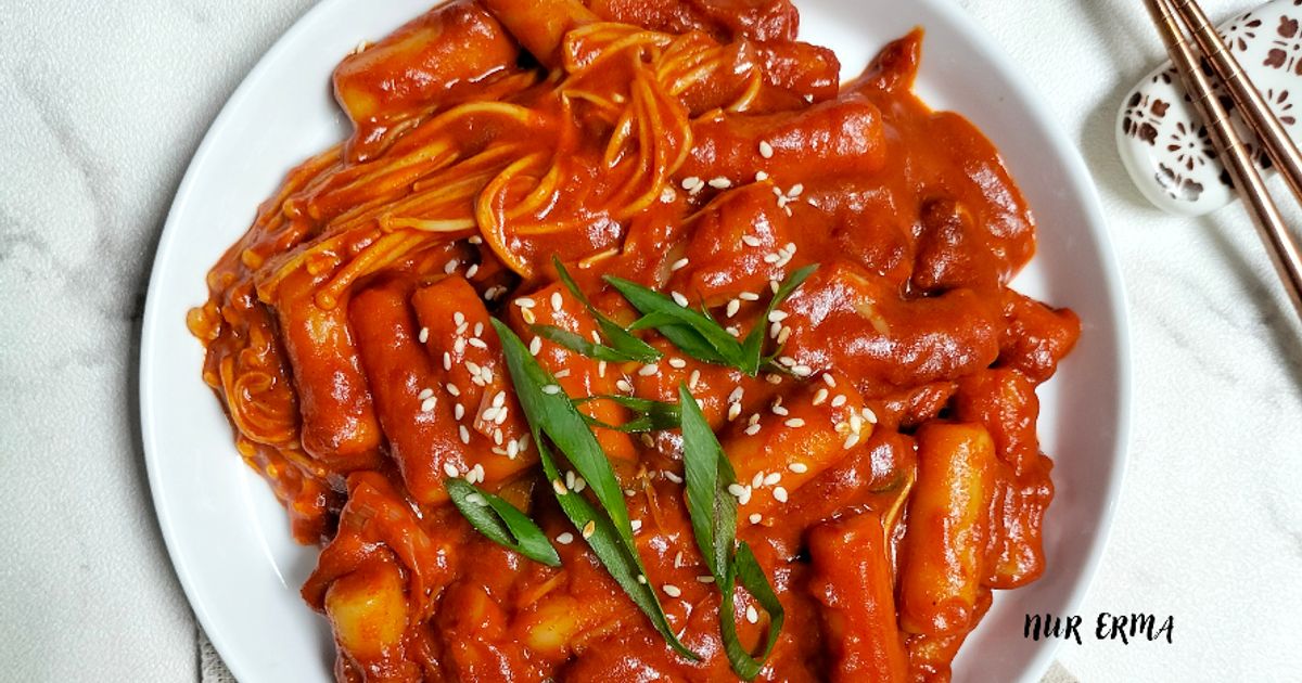 Resep Rappoki Resep toppoki gochugaru no gochujang rumahan enak dan mudah - Cookpad