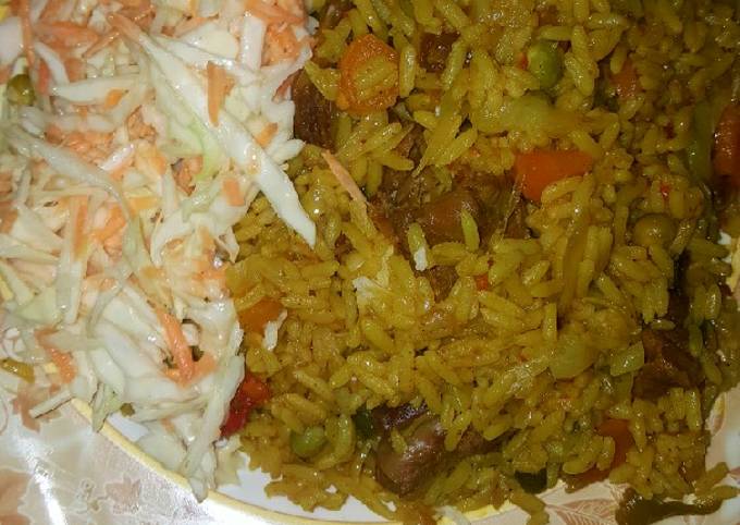 Fried rice with cosilow