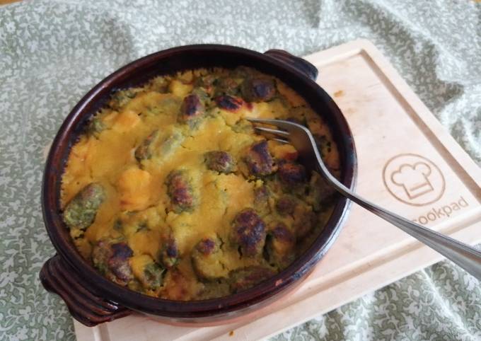 Passi a Fai  Fatto in casa super veloce Gnocchetti di pane e bietole in salsa di datterini gialli
