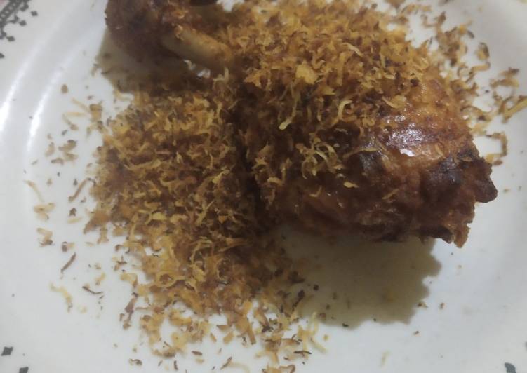 Siap Saji Ayam goreng tulang lunak gurih Nikmat Lezat