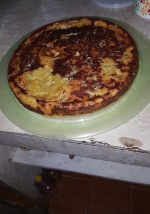 Una foto de Torta de plátano