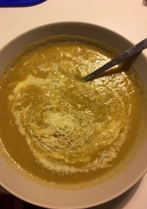 Una foto de Sopa crema de verduras