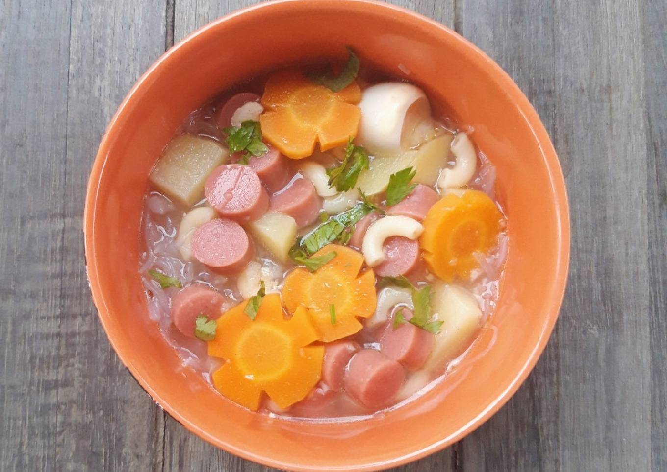 Sayur Sop Telur Puyuh