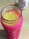 Batido Mango-Pepino-Jengibre (smoothie)