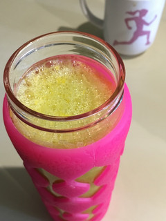 Una foto de Batido Mango-Pepino-Jengibre (smoothie)