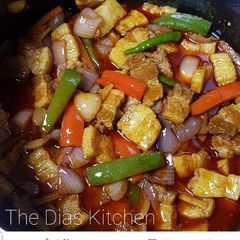 A picture of Pork Chilly Fry 🐷.
