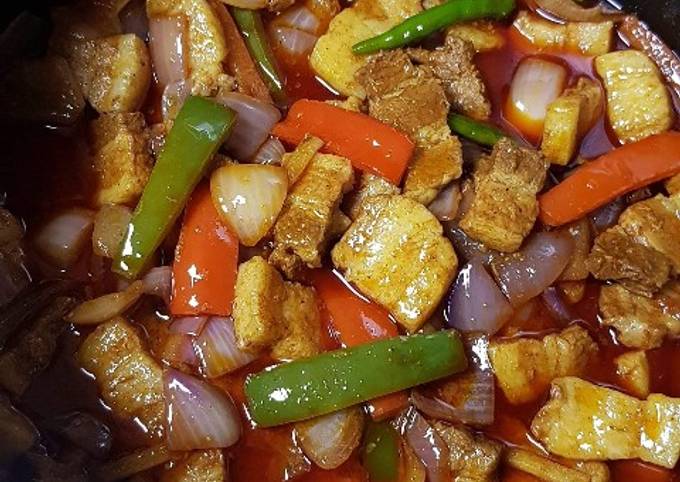 Pork Chilly Fry 🐷