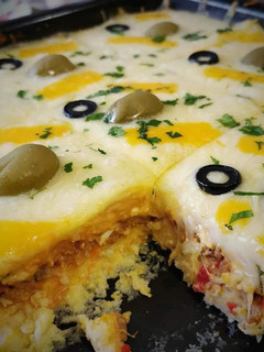 Una foto de Clásico pastel de papas/patatas al horno