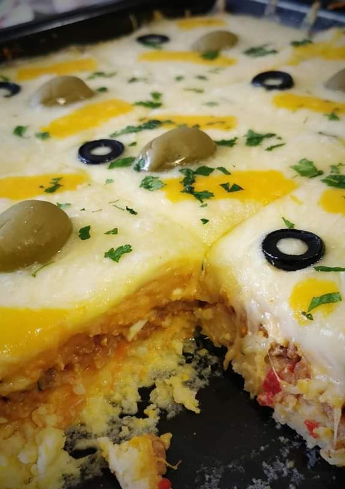 Una foto de Clásico pastel de papas/patatas al horno