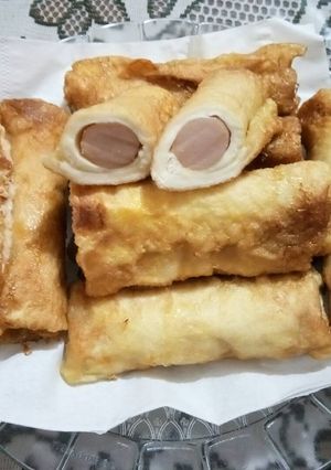 Foto resep Roti gulung sosis keju
