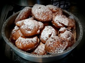 Una foto de Buñuelos de banana