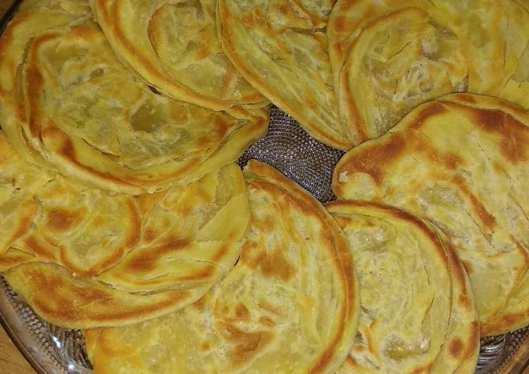 Resep Roti Maryam/ Roti Canai/ Roti Prata yang Enak Banget