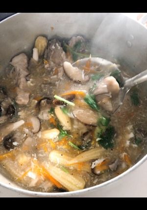 Hình của món Súp Sài Gòn.