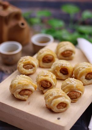 Foto resep Mini Pastry Roll Sausage