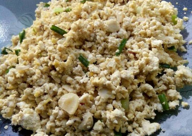 Orak arik tahu telur