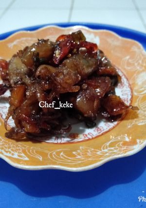 Foto resep Cumi Asin Sambel Goreng Ala keke