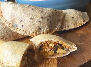 Foto de Rissóis no forno (vegan)