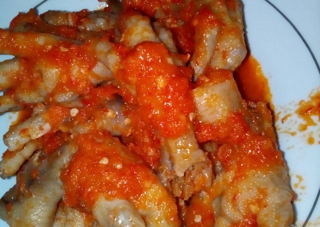 Ceker Pedas Simple