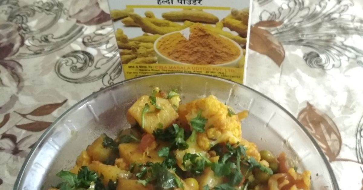 Mast Aloo Gobhi Matter Recipe by Harpreet Kashyap - Cookpad