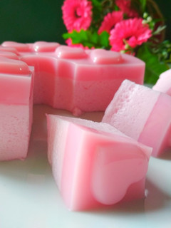 Foto resep Puding Busa Pink Cocopandan