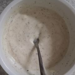 A picture of Zeera raita.