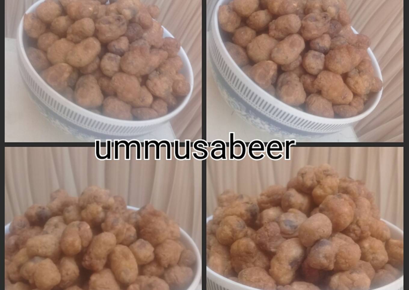 Crunchy peanut burger