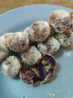 Foto resep 14. Ubi bola" salju