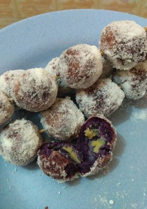 Foto resep 14. Ubi bola" salju