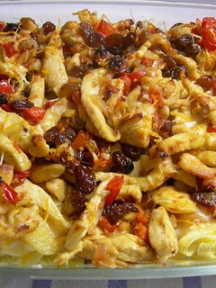 Una foto de Tagliatelle con pollo