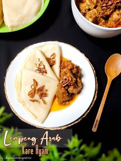 Foto resep Lempeng Arab Kare Ayam