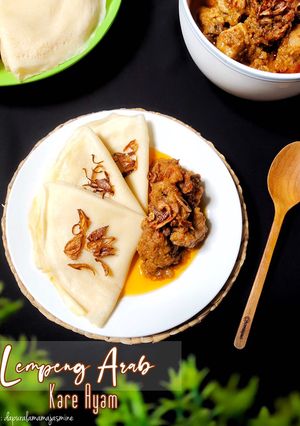 Foto resep Lempeng Arab Kare Ayam