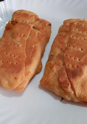 A picture of Paneer Soya stuffed Veg Pockets.