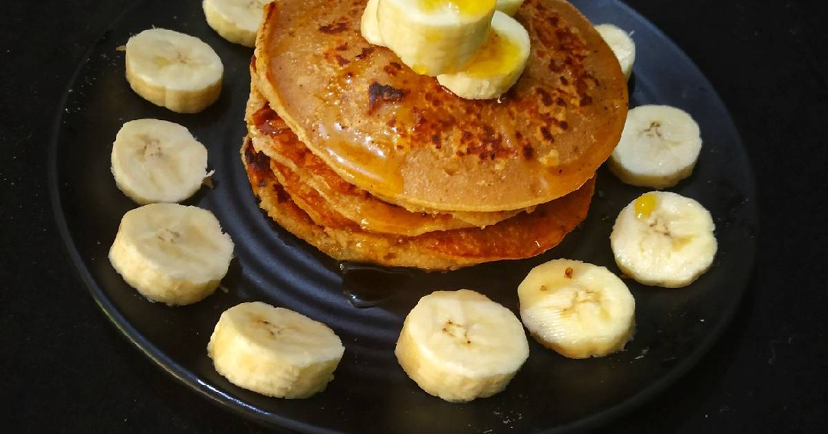 Banana Pancakes – Eggless – Lean Meal Co