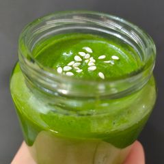 Coriander chutney A picture of Coriander chutney.