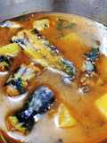পেঁপে আর আলু দিয়ে শিং মাছের পাতলা ঝোল (pepe are aloo diye sing macher patla jhol recipe)