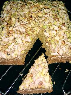 A picture of Biscuit dry fruits cake.