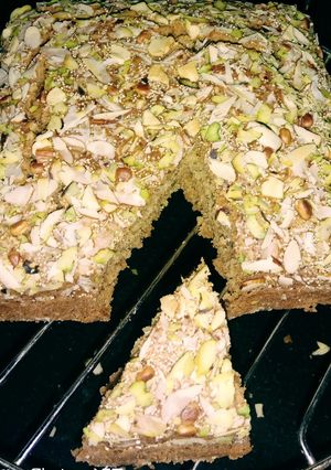 A picture of Biscuit dry fruits cake.
