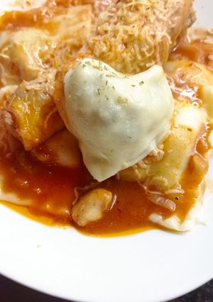 Una foto de Salsa para ravioles