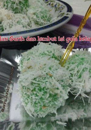 Foto resep Klepon Pandan Gurih dan lembut isi gula kelapa