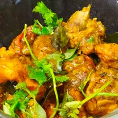 A picture of Dry chicken.