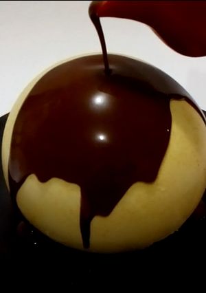 Una foto de Salsa caliente de chocolate oaxaqueño