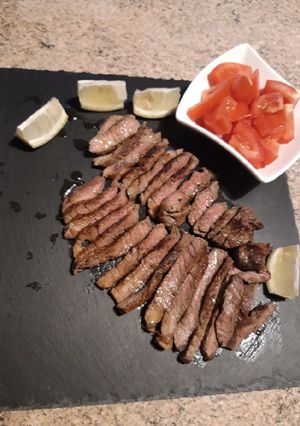 A picture of Grilled Beef Tenderloin Steak.