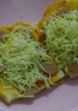 Foto resep Pizza roti tawar