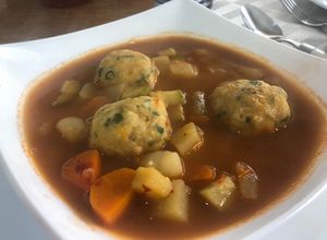 Una foto de Albóndigas de camarón sonorense