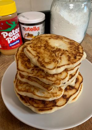 Mindenmentes amerikai palacsinta, doves farm lisztből recept fotója