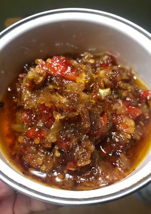 Foto resep Sambal bawang bombay home made