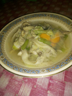 Foto resep Sop ayam sewir&jamur sewir