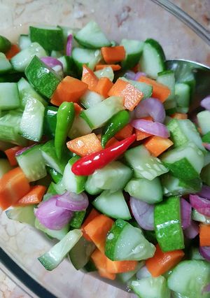 Foto resep Home made acar timun